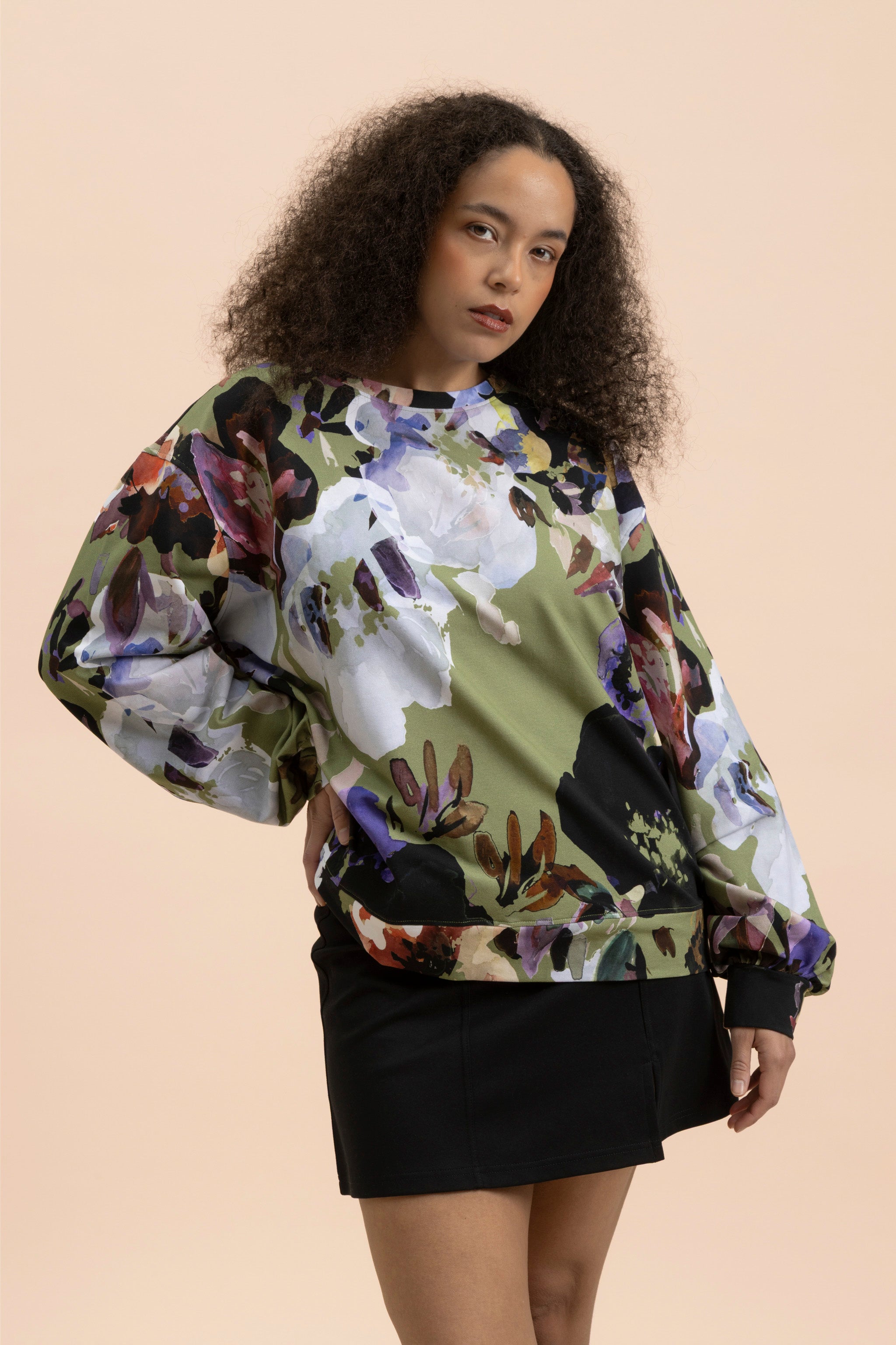 | modelheight:169, size:L