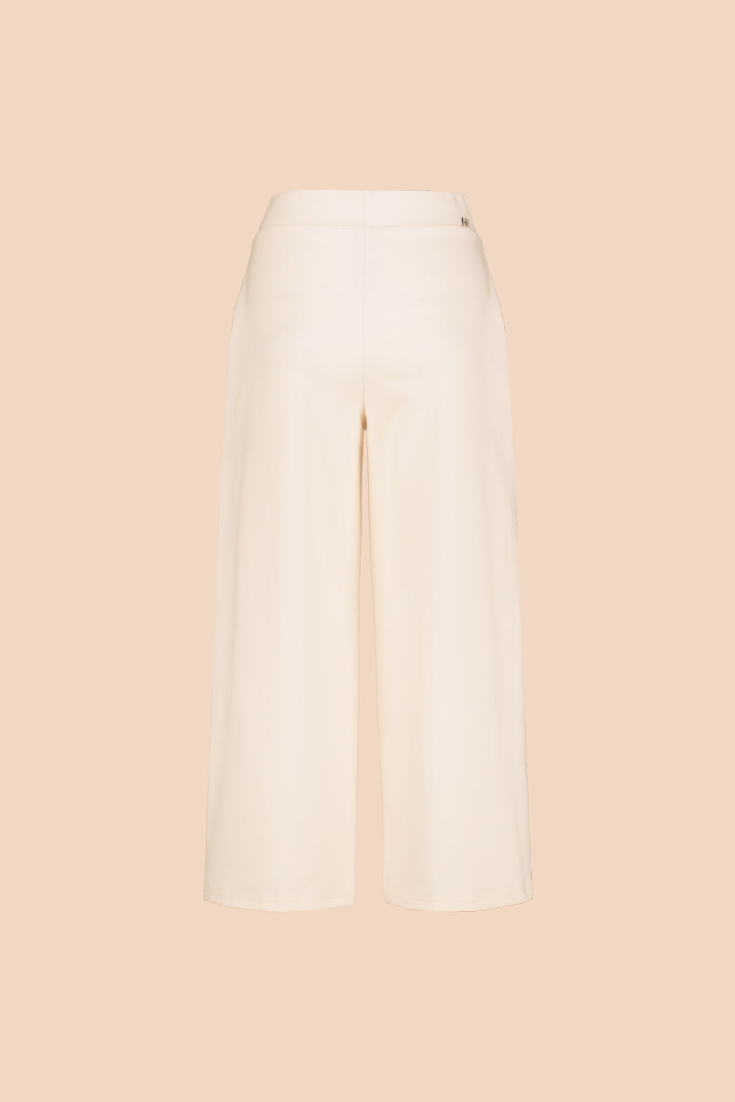 Naisten kermanvalkoiset culottes-housut