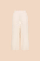 Naisten kermanvalkoiset culottes-housut