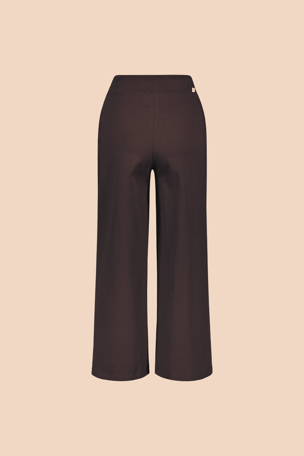 Naisten ruskeat culottes-housut