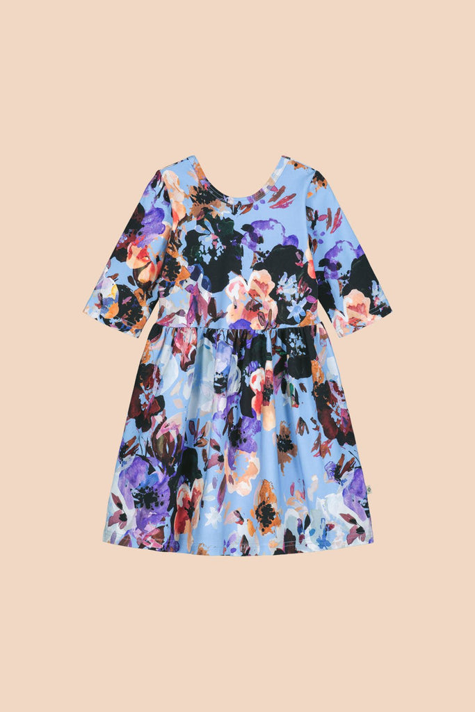 Dress, Sky Blue Anemone - Kaiko Clothing Company Oy
