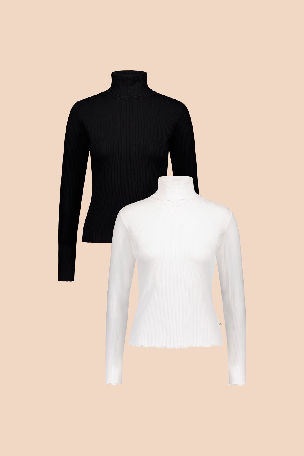 Rib Rollneck tuplapakkaus - Kaiko Clothing Company Oy