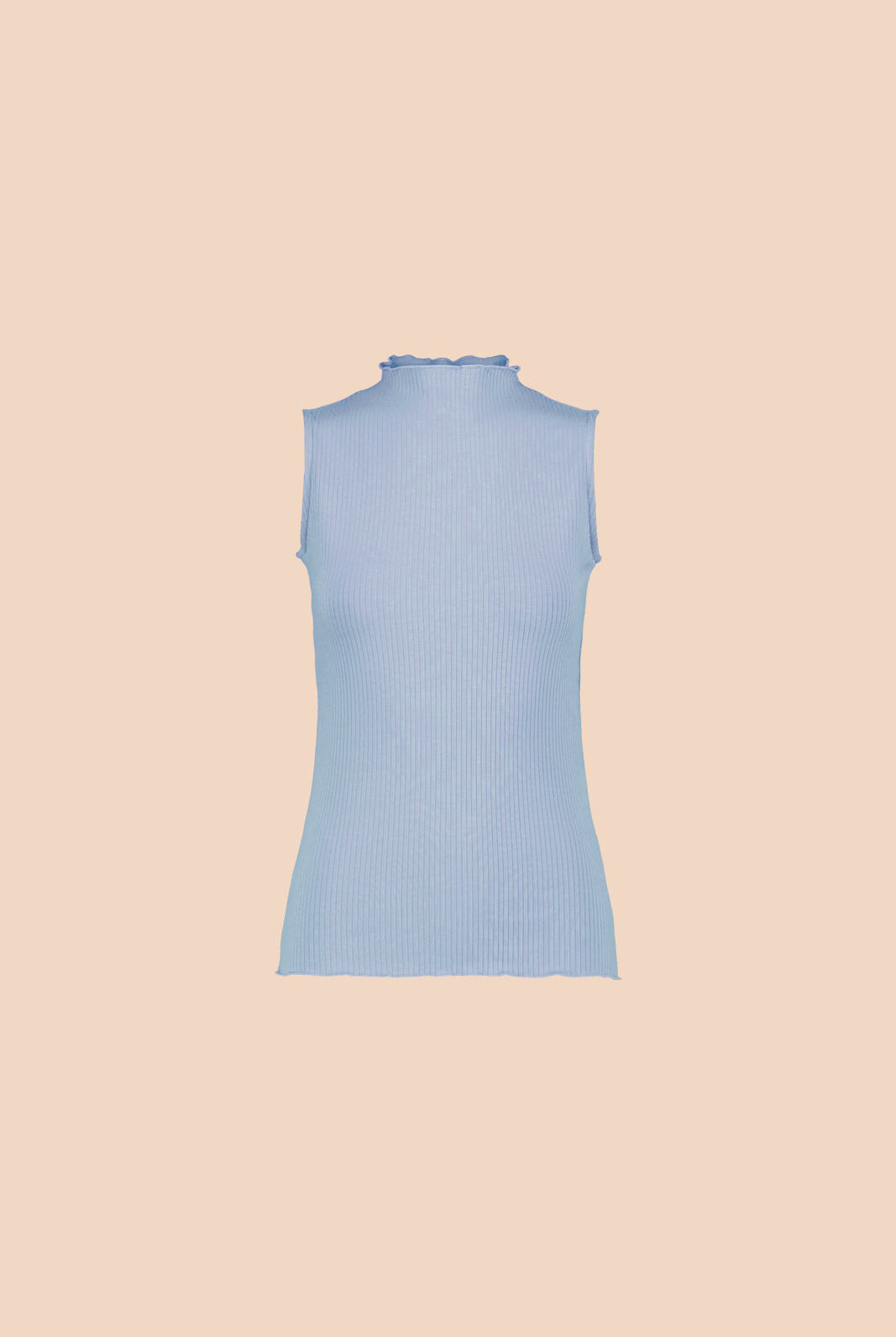 Naisten vaaleansininen toppi