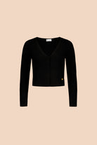 Cashmere Cardigan, Black - Kaiko Clothing Company Oy