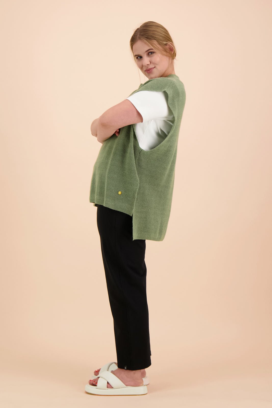 Naisten mustat siistit housut