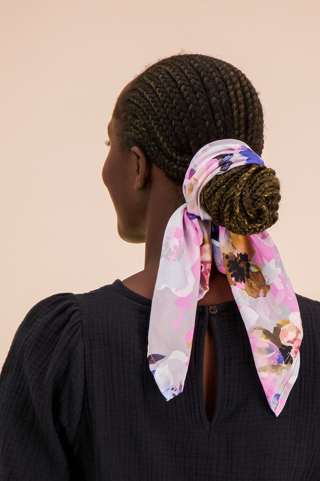 Square Scarf, Lilac Anemone - Kaiko Clothing Company Oy