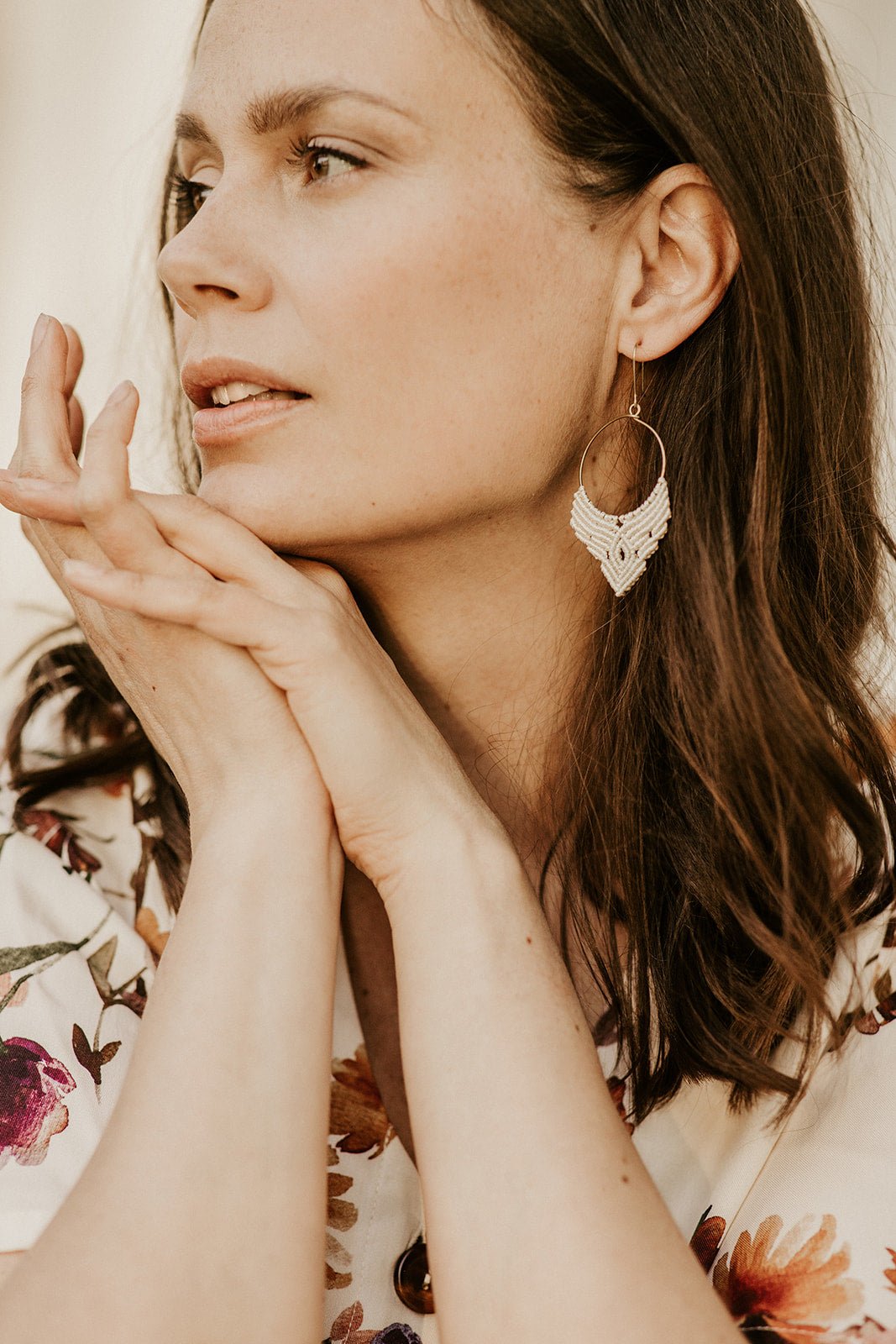 Nepalissa käsintehdyt naistenkorvakorut