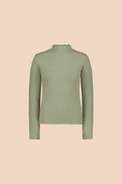 Naisten vihreä pitkähihainen paita 