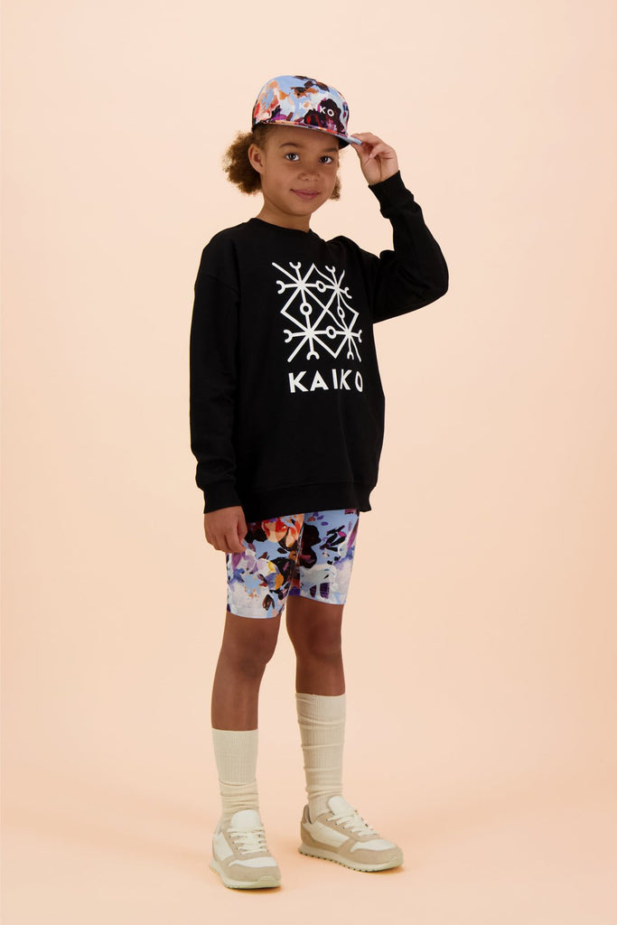 Biker Shorts & Cap paketti, Sky Blue Anemone - Kaiko Clothing Company Oy
