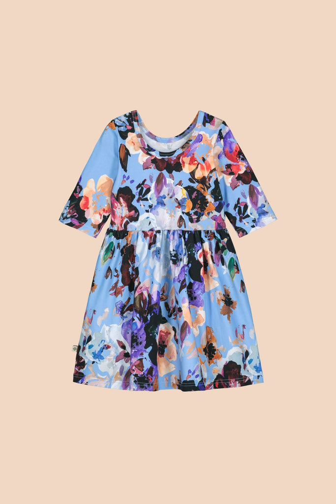 Dress, Sky Blue Anemone - Kaiko Clothing Company Oy