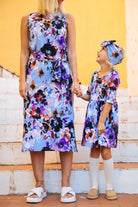 Dress, Sky Blue Anemone - Kaiko Clothing Company Oy