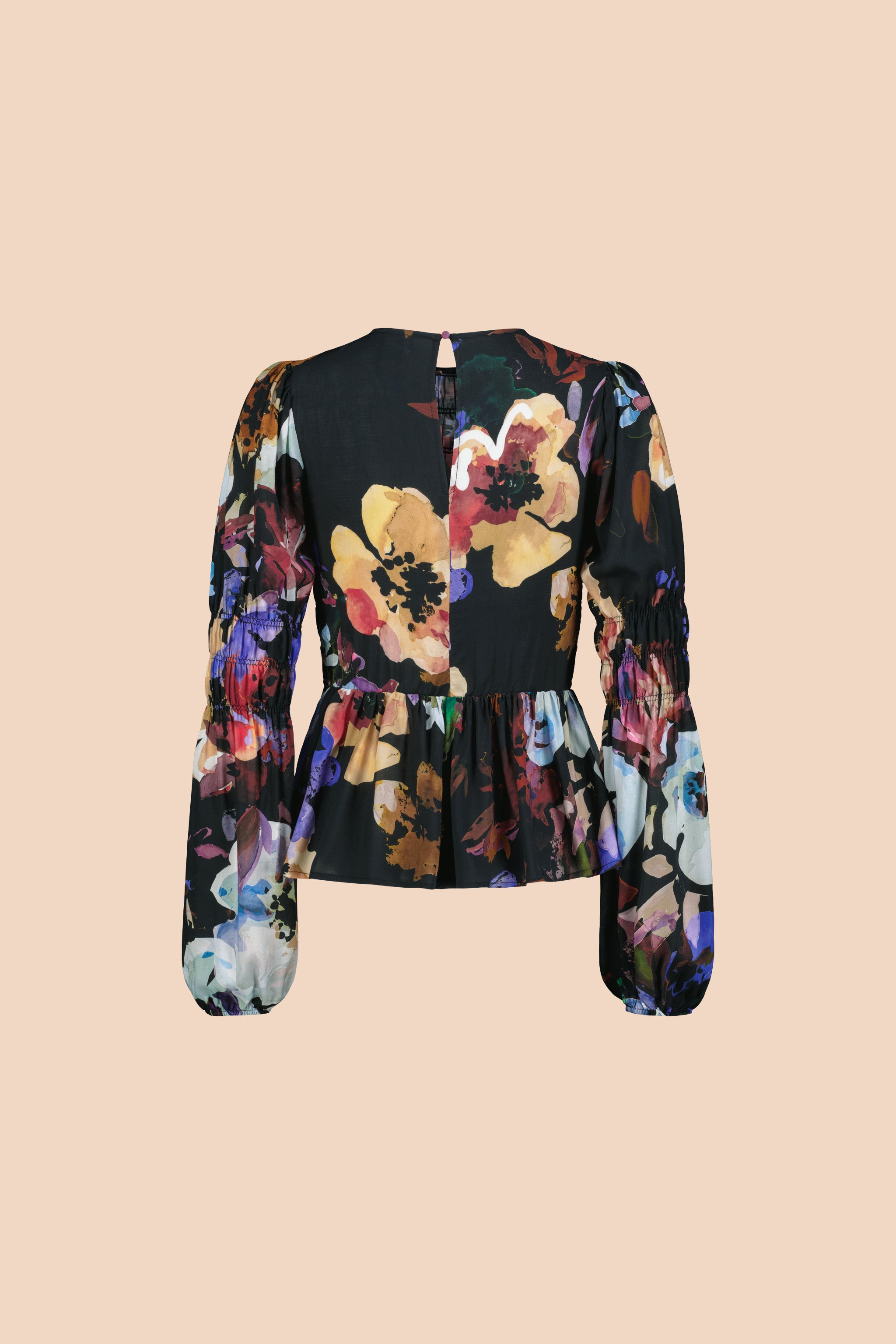 Muse Blouse, Black Anemone – KAIKO