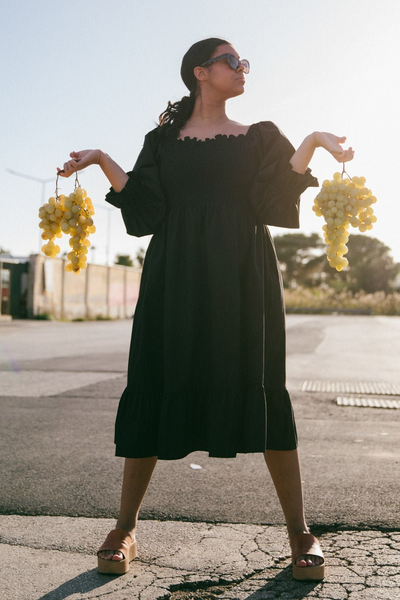 Smock Dress, Black – KAIKO