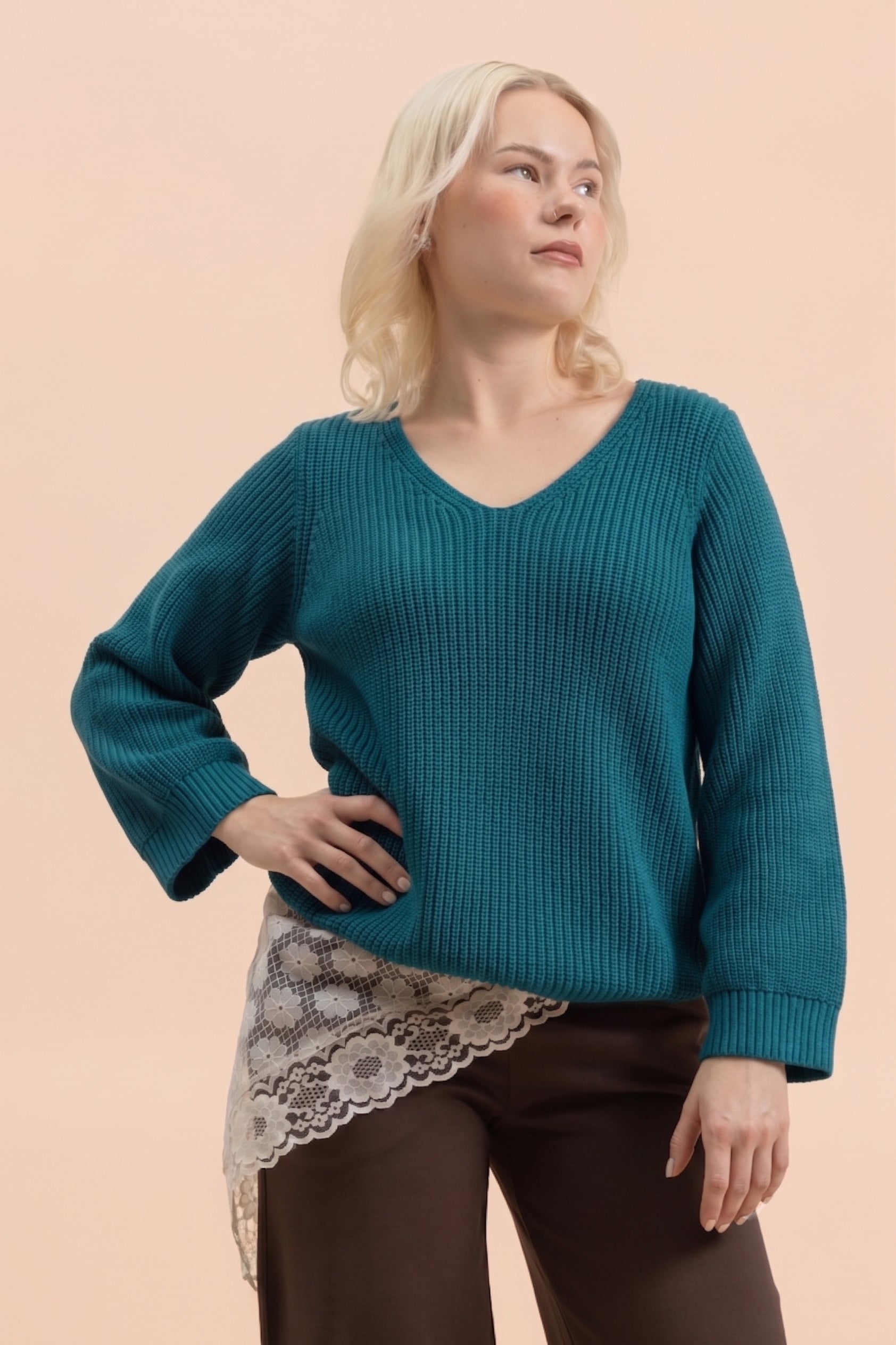 | modelheight:169, size:M