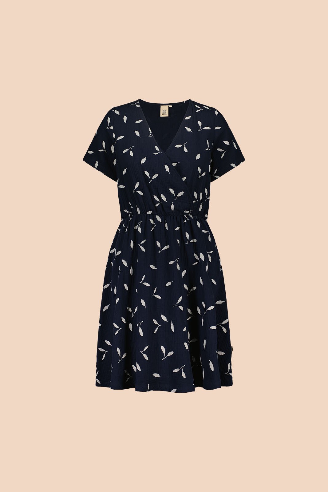 Bliss Wrap Dress, Indigo Wind - Kaiko Clothing Company Oy