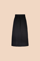 Button Skirt, Black - Kaiko Clothing Company Oy