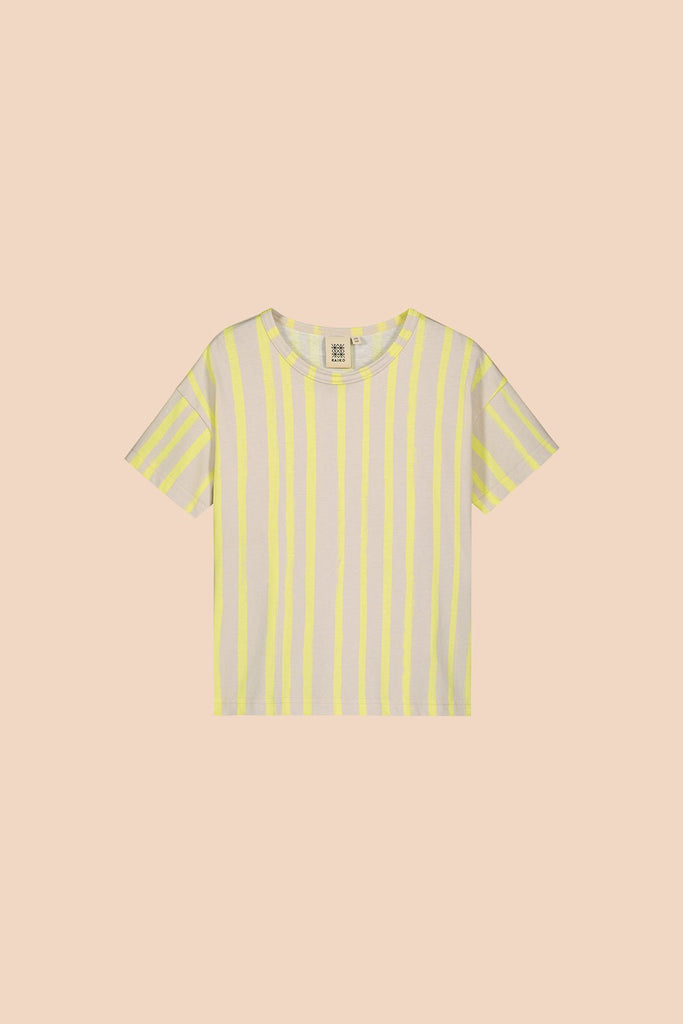 Chillax T-shirt, Boho Stripe Citrus - Kaiko Clothing Company Oy
