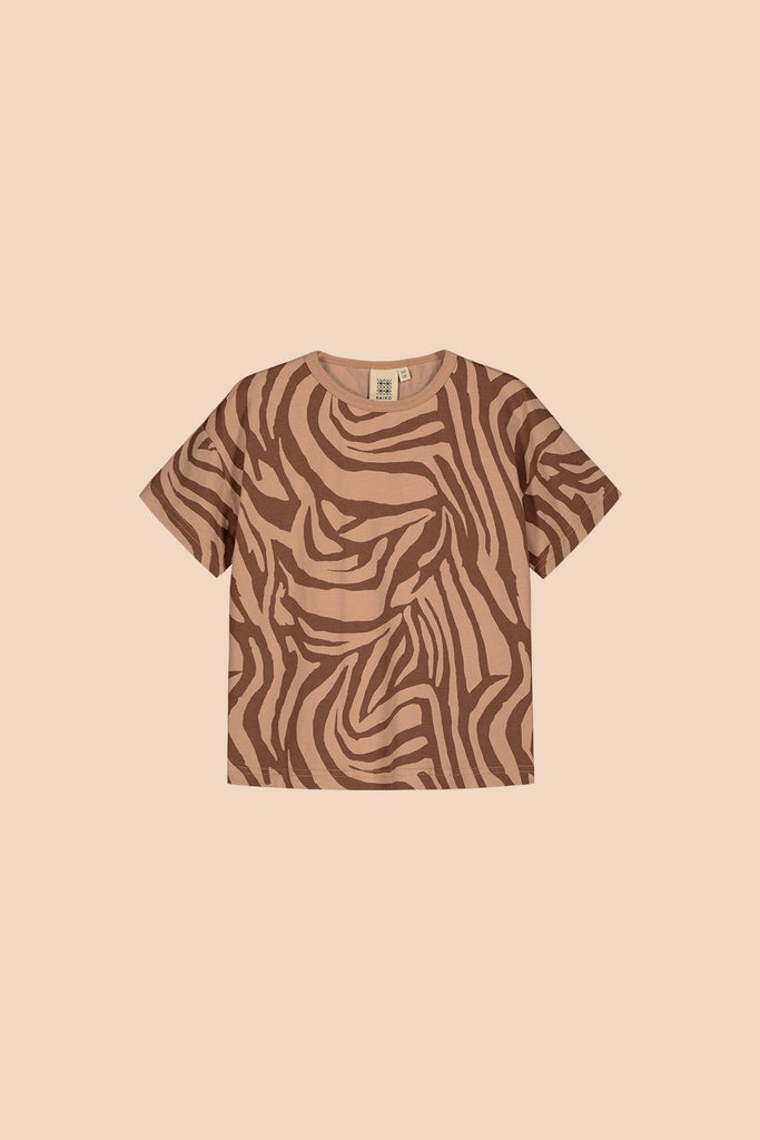 Chillax T-shirt, Zebra Oak - Kaiko Clothing Company Oy
