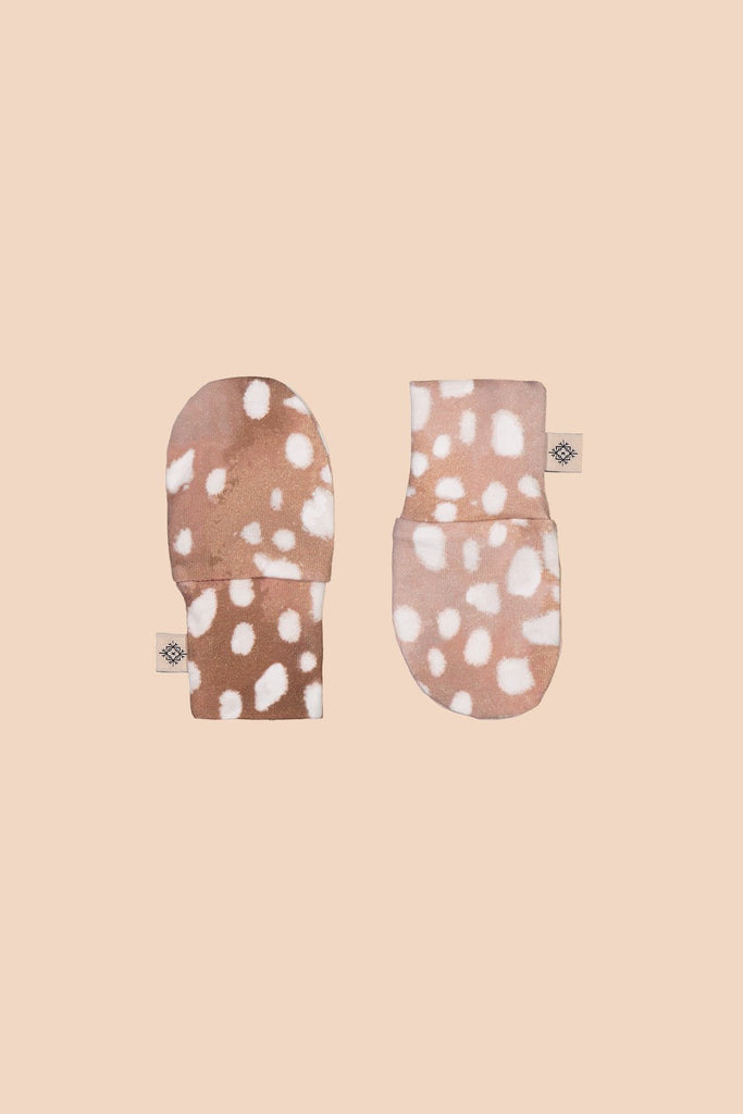 Copper Bambi Baby Mittens - Kaiko Clothing Company Oy