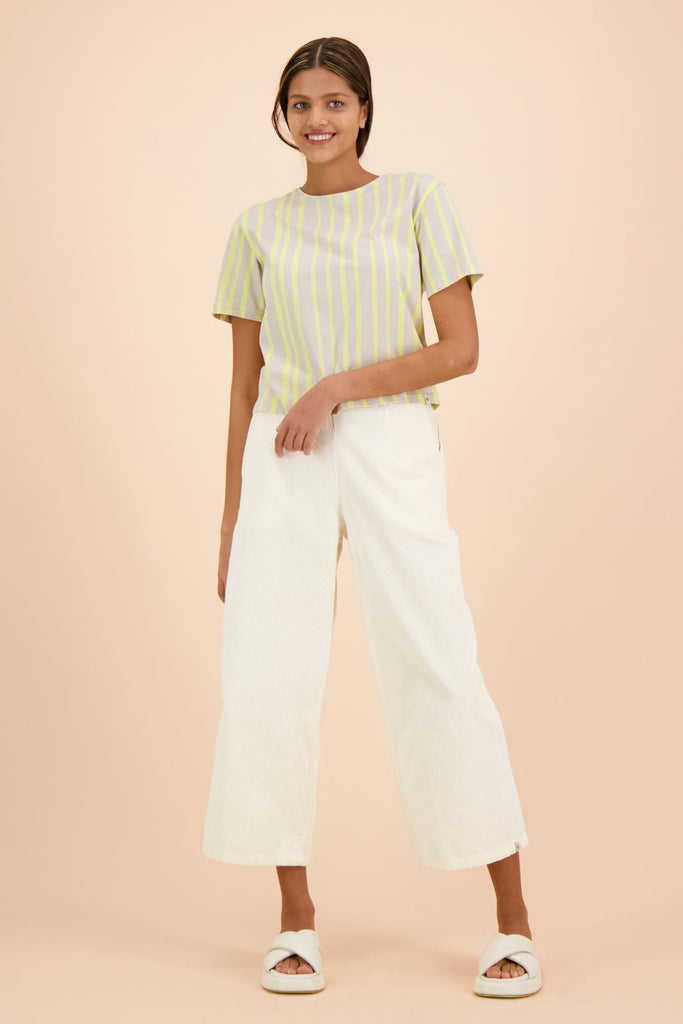 Corduroy Culottes, Oyster - Kaiko Clothing Company Oy