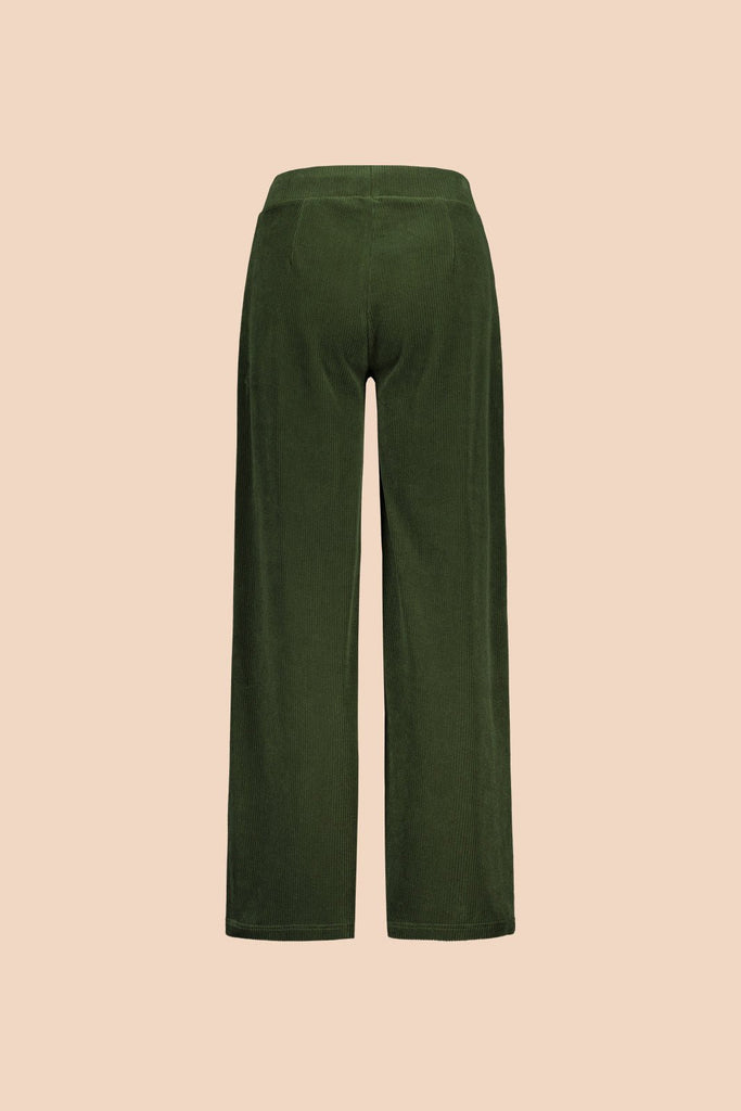 Corduroy Pants, Evergreen - Kaiko Clothing Company Oy