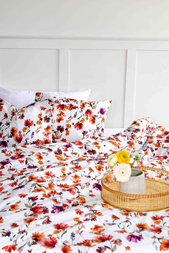 Double Duvet Cover Set, Full Bloom - Kaiko Clothing Company Oy