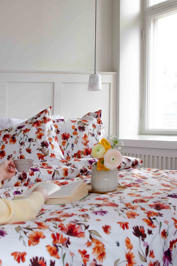 Double Duvet Cover Set, Full Bloom - Kaiko Clothing Company Oy
