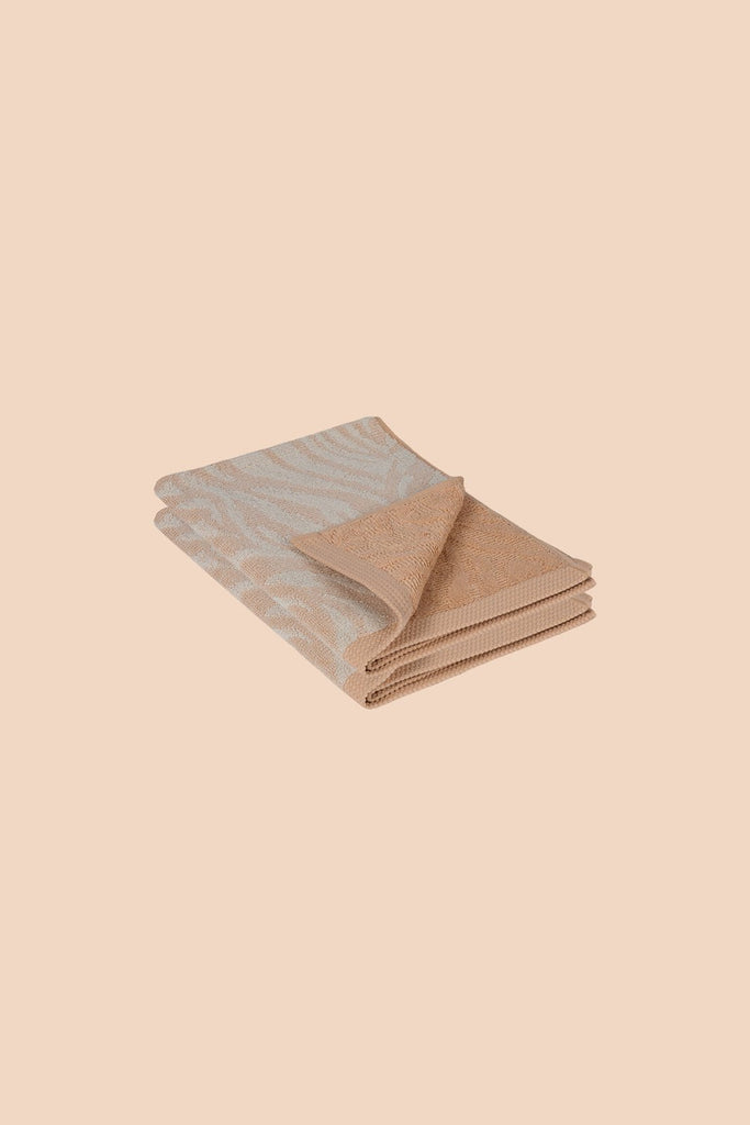 Hand Towel Set, 2-piece, Zebra Offwhite - Kaiko Clothing Company Oy