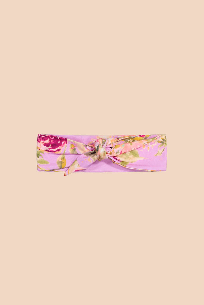 Headband, Rose Yard Lilac - Kaiko Clothing Company Oy
