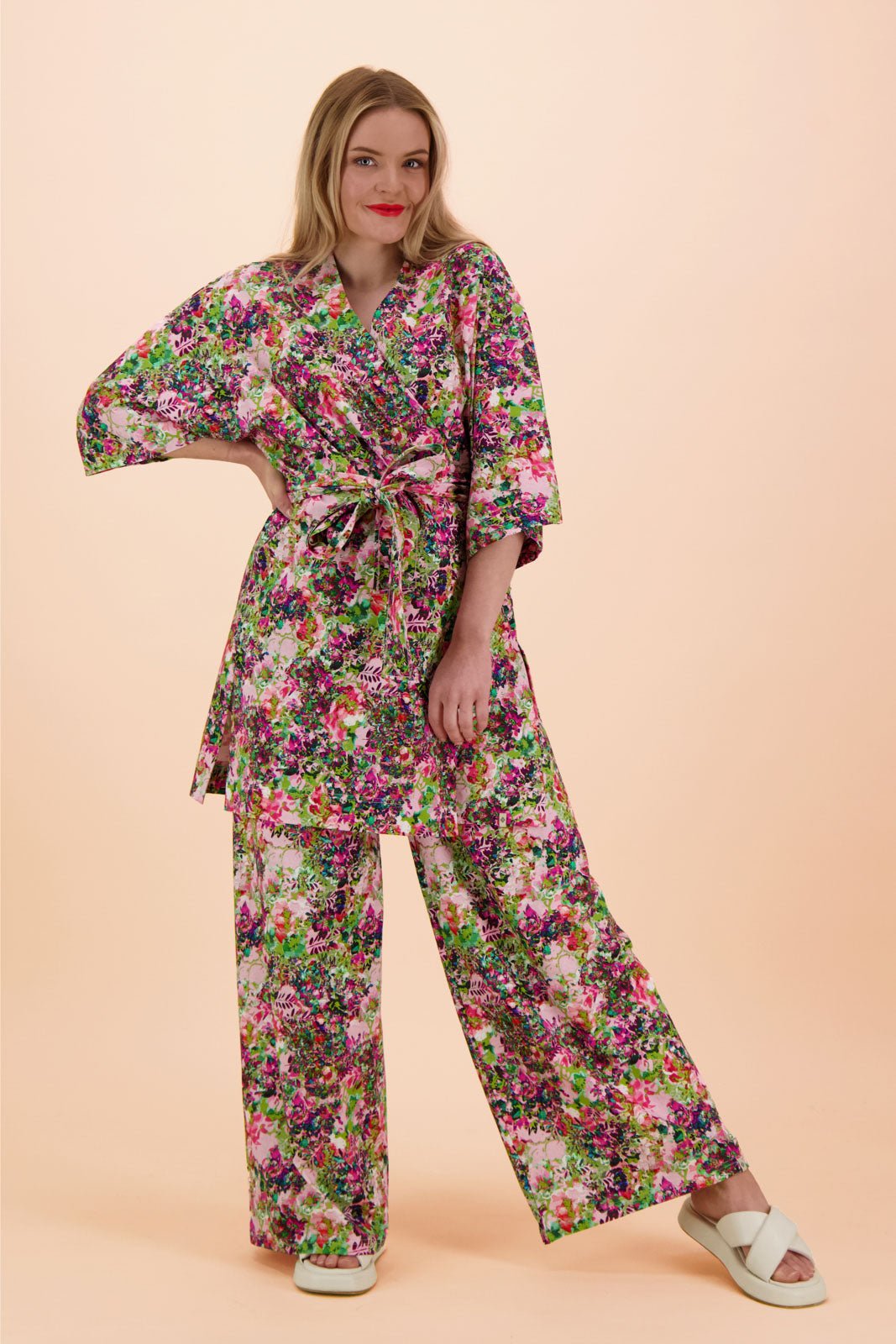 Kimono, Blooming Forest Bright - Kaiko Clothing Company Oy