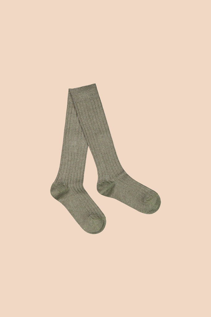 Knee Socks, Pistachio - Kaiko Clothing Company Oy