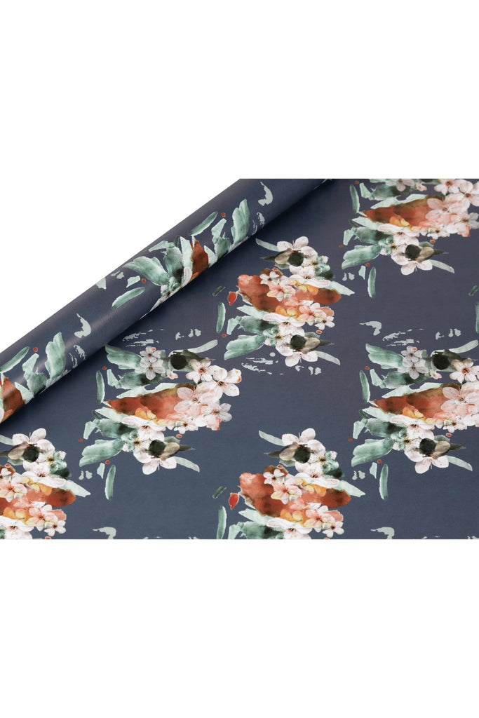 Lahjapaperi, Blue Blossom - Kaiko Clothing Company Oy