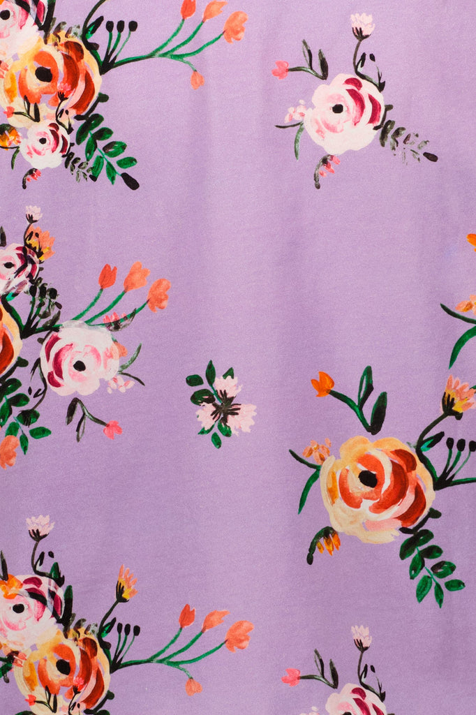 Lavender Bloom -kangas - Kaiko Clothing Company Oy