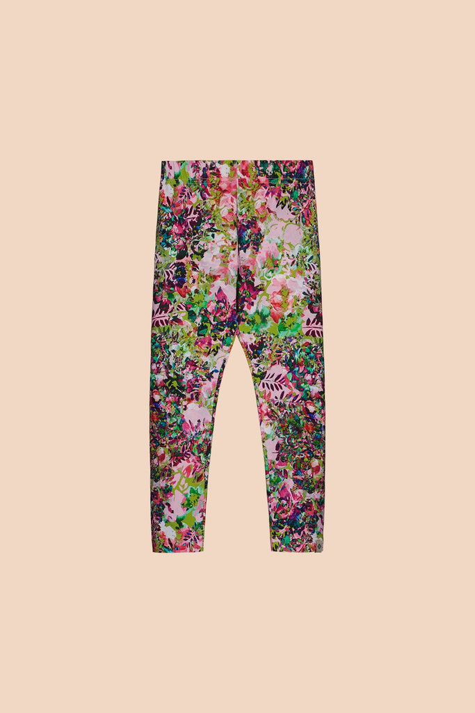 Leggings, Blooming Forest Bright - Kaiko Clothing Company Oy