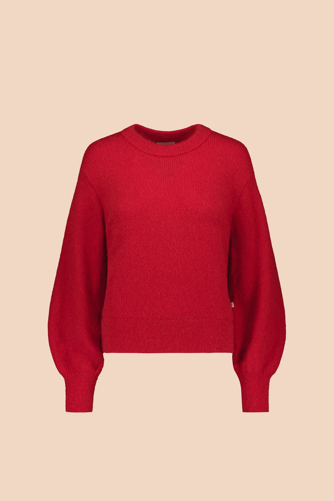 Mohair Jumper, Red - Kaiko Clothing Company Oy