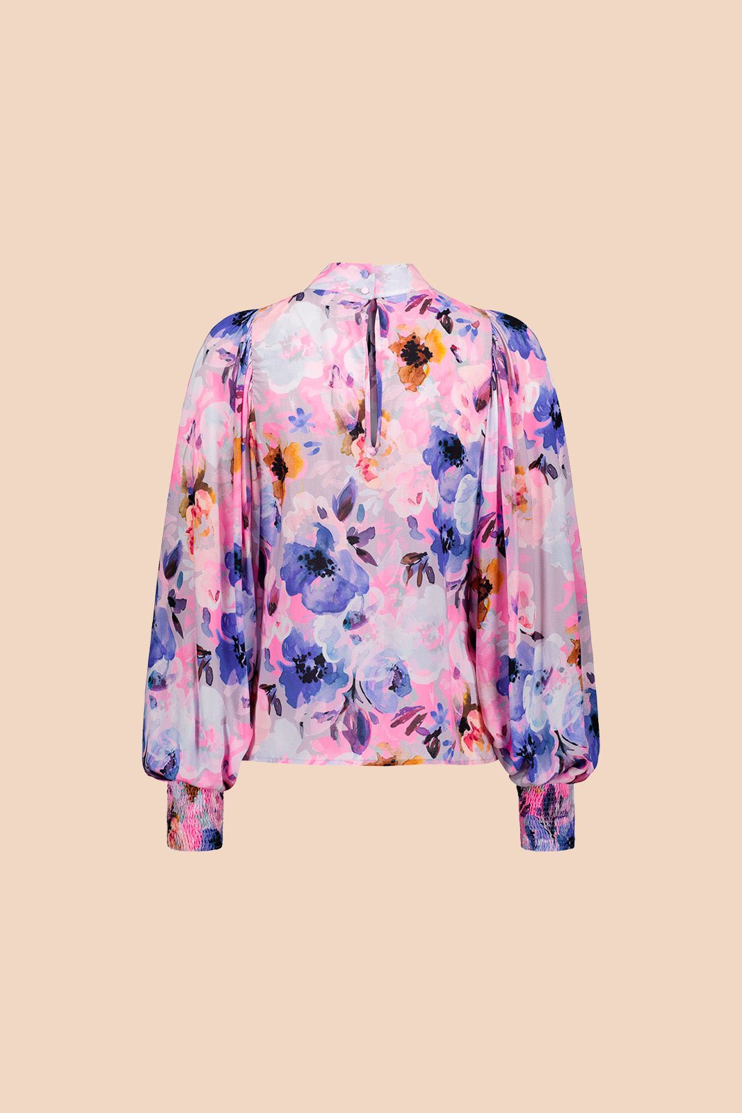 Puff Blouse, Lilac Anemone - Kaiko Clothing Company Oy