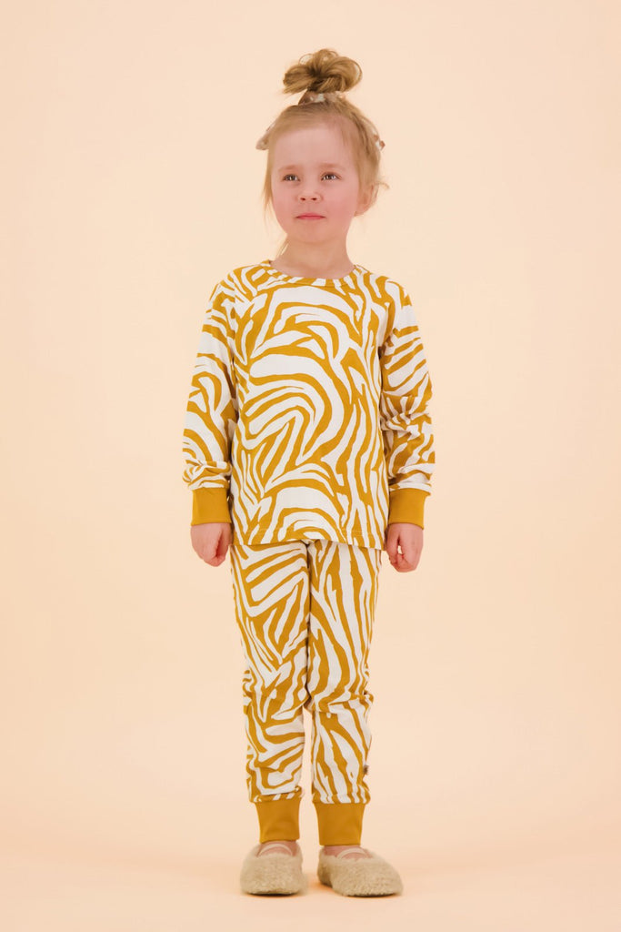 Pyjama Set, Zebra Toffee - Kaiko Clothing Company Oy