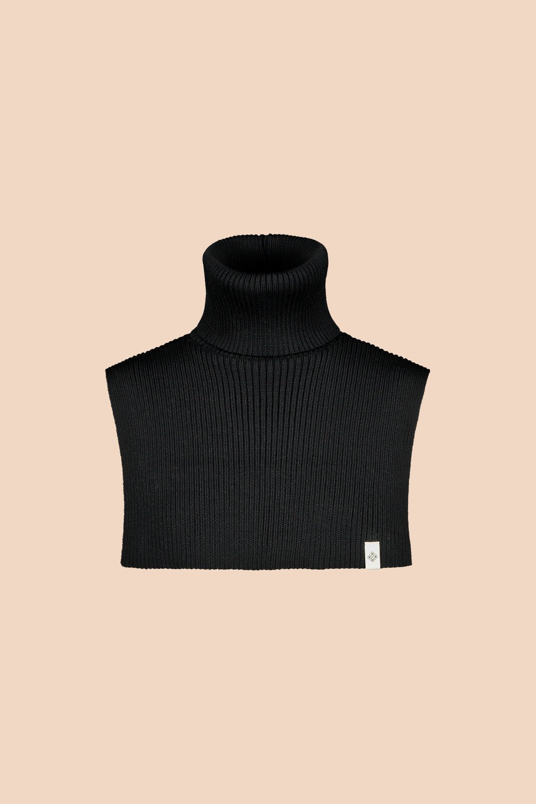 Rib Neck Warmer, Black - Kaiko Clothing Company Oy