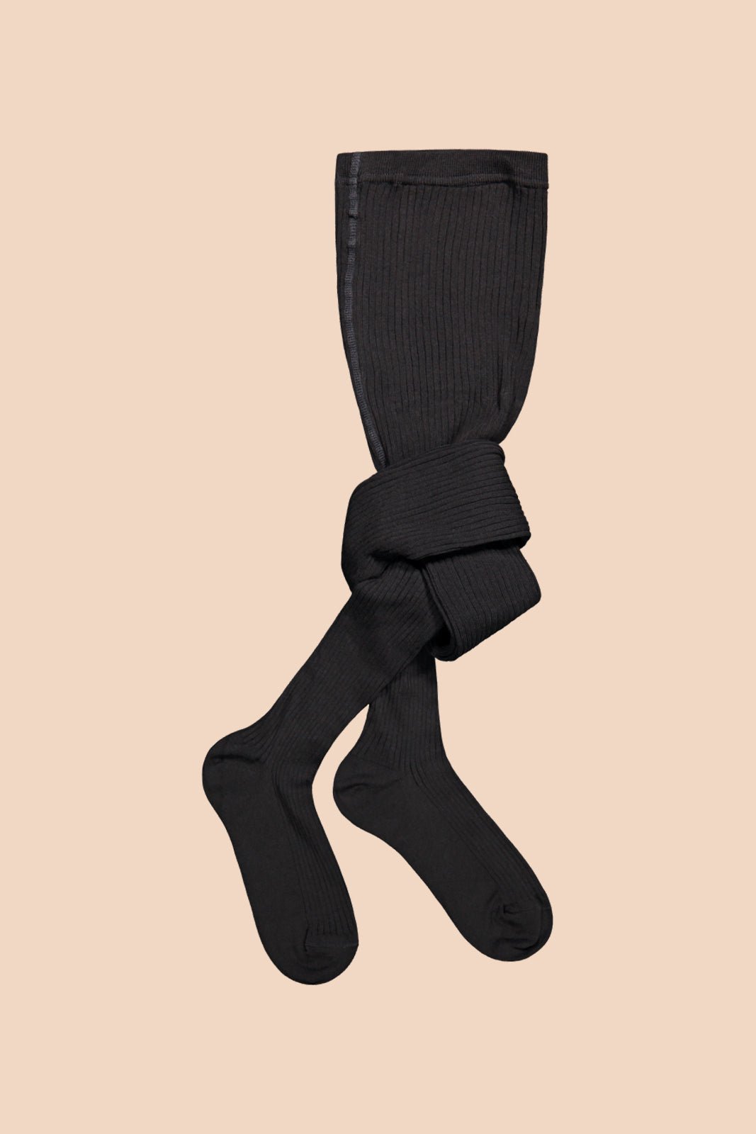 Rib Tights, Black - Kaiko Clothing Company Oy