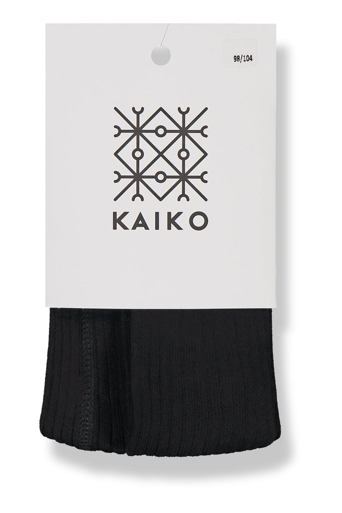 Rib Tights, Black - Kaiko Clothing Company Oy