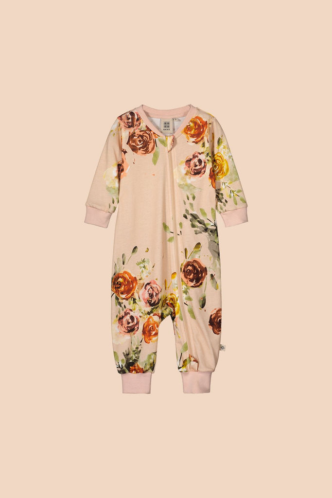 Sleepsuit, Rose Yard - Kaiko Clothing Company Oy
