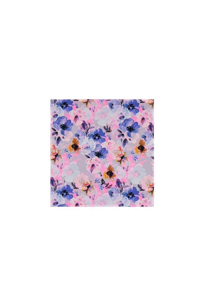 Square Scarf, Lilac Anemone - Kaiko Clothing Company Oy