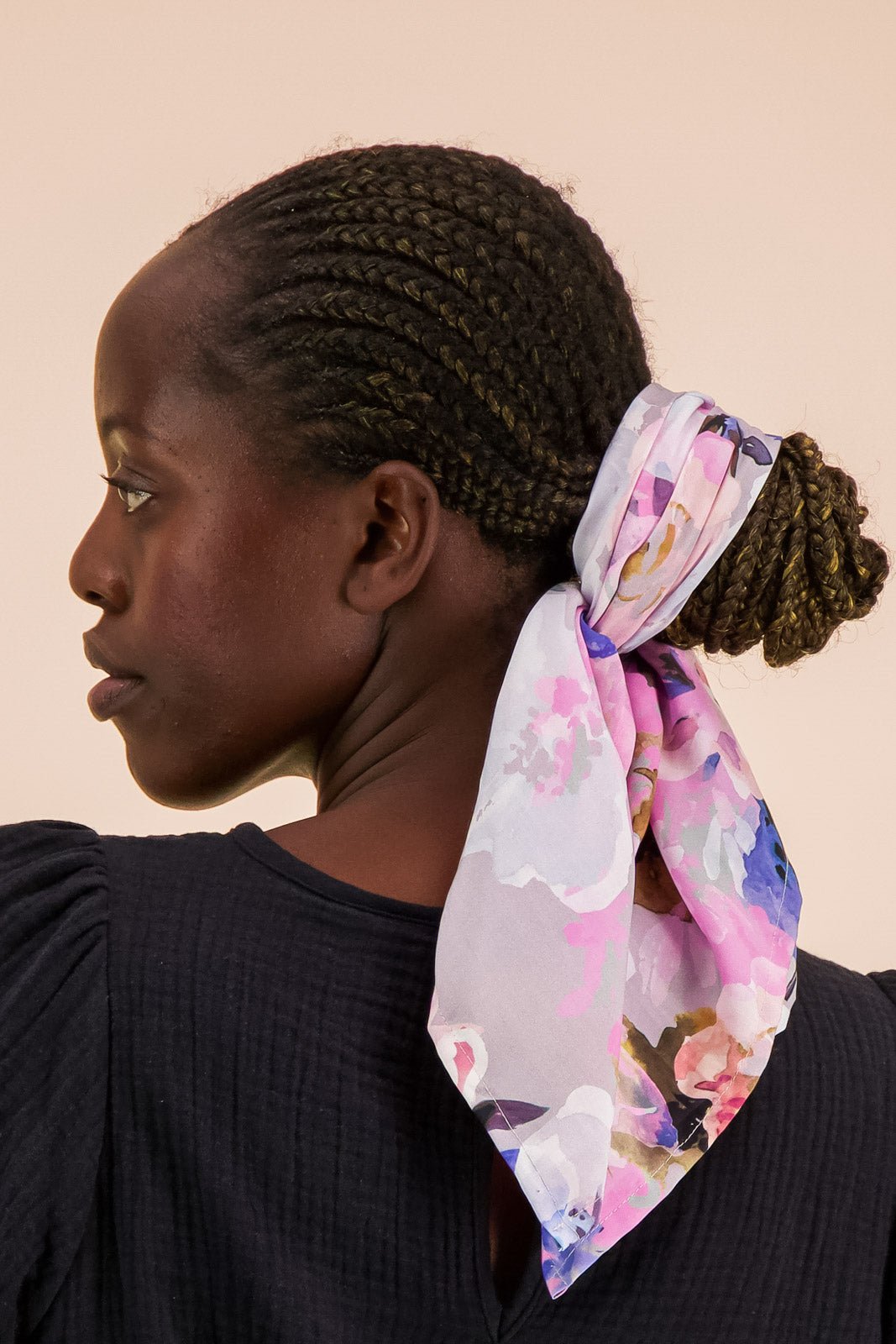 Square Scarf, Lilac Anemone - Kaiko Clothing Company Oy