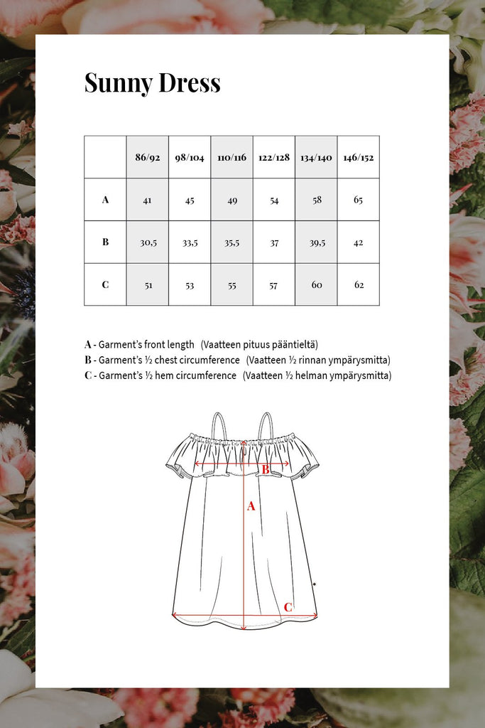 Sunny Dress, Mauve Safari - Kaiko Clothing Company Oy