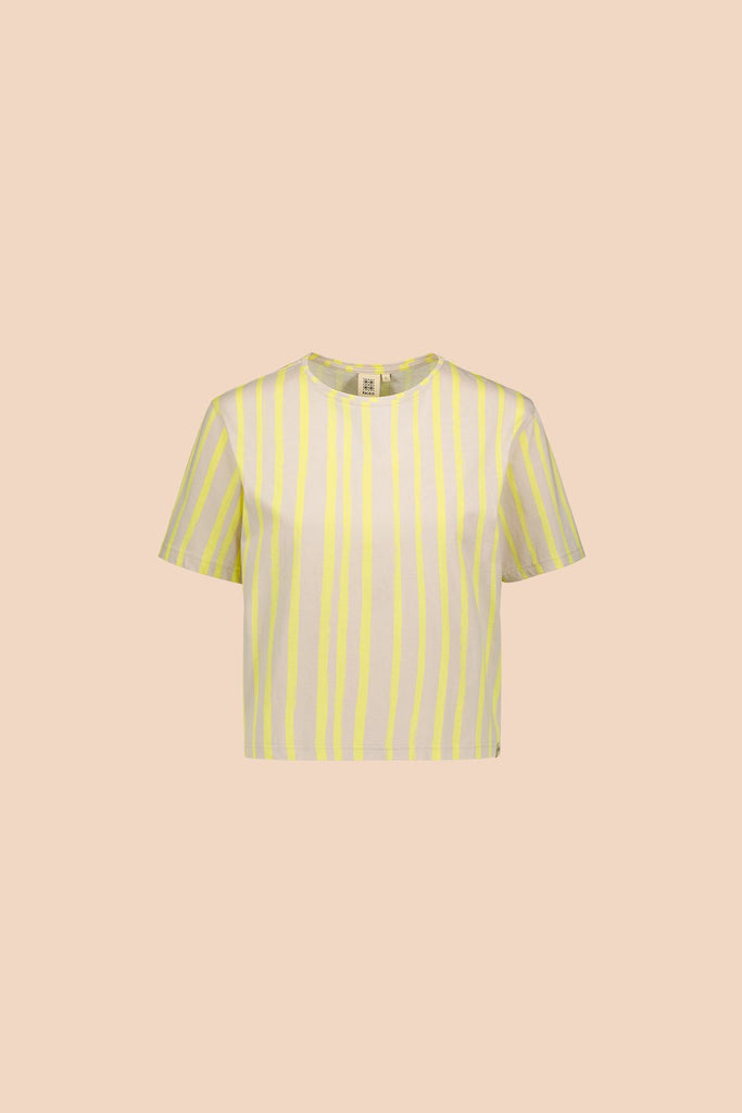 T-shirt, Boho Stripe Citrus - Kaiko Clothing Company Oy