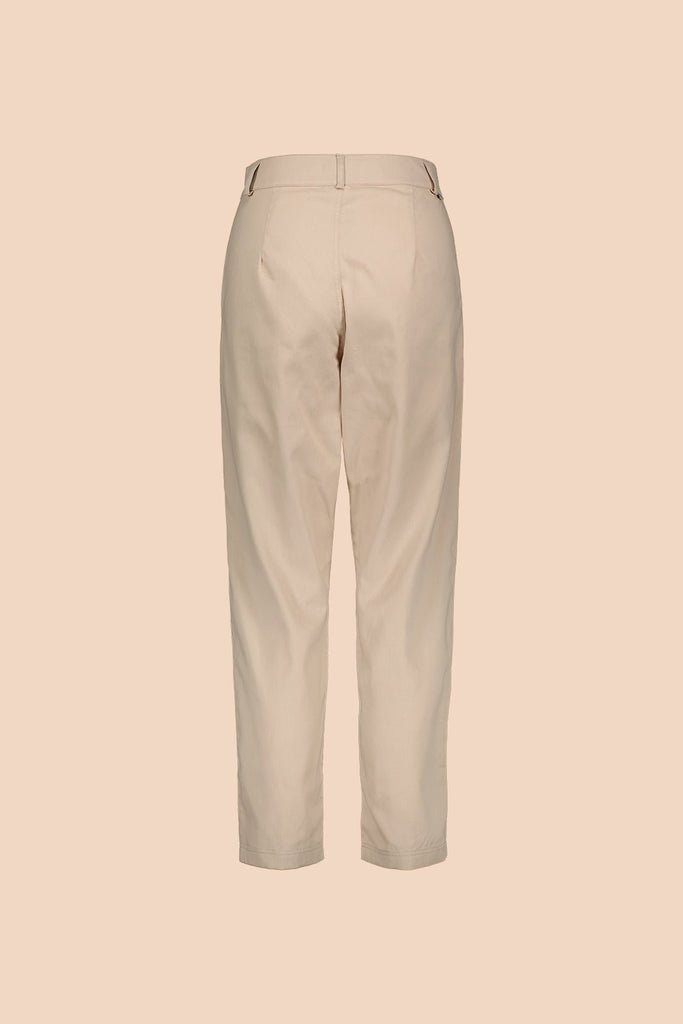 Tapered Trousers, Cool Beige - Kaiko Clothing Company Oy