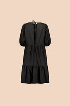 Tiered Mini Dress, Black - Kaiko Clothing Company Oy