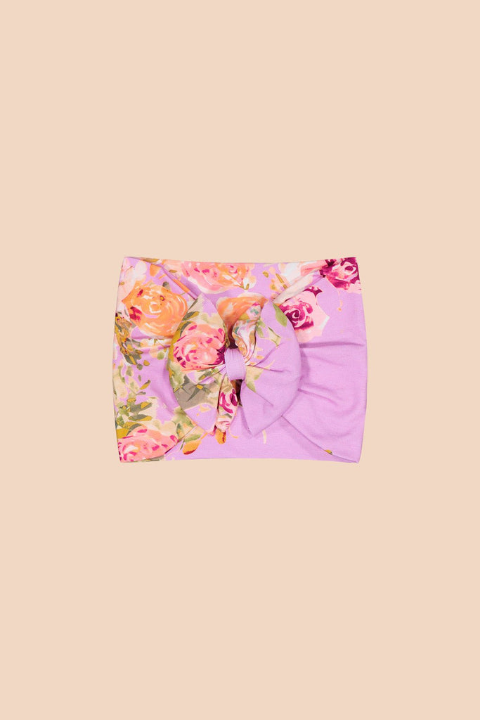Valkama Headwrap, Rose Yard Lilac - Kaiko Clothing Company Oy