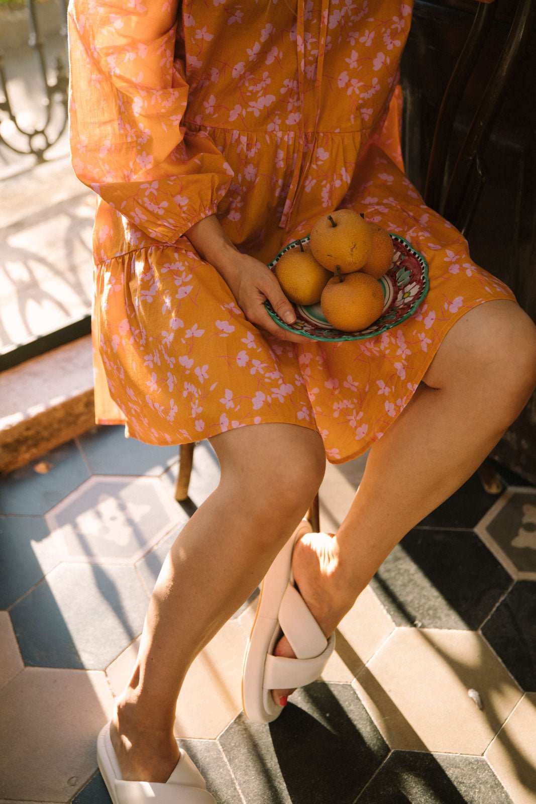 Voluminous Tunic, Cherry Garden - Kaiko Clothing Company Oy